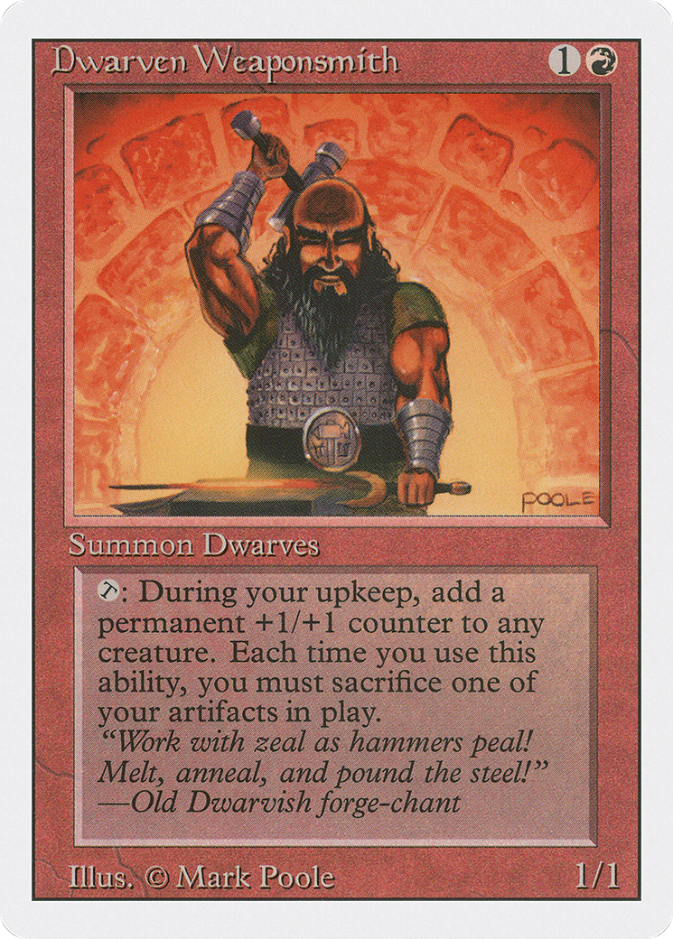 Dwarven Weaponsmith (3ED) #145 [EN/N]