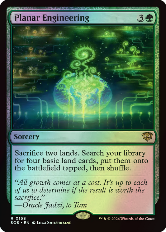 Planar Engineering (SOS) #158 [EN/F] s/o