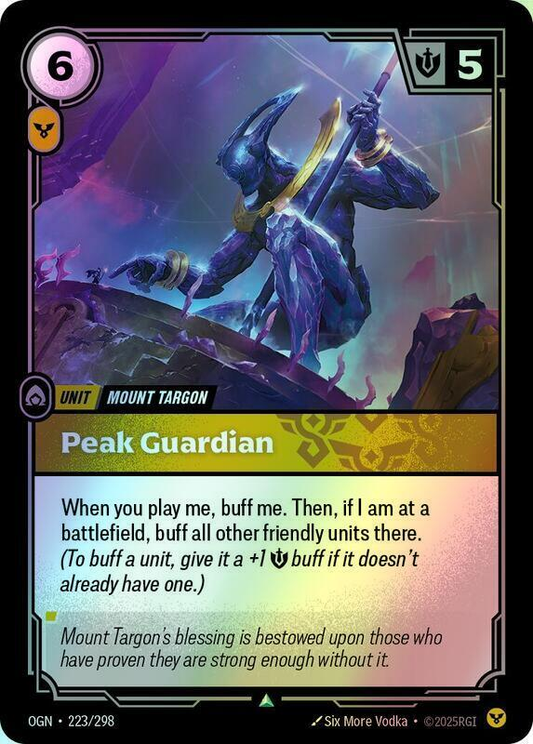 Peak Guardian (OGN) #223 [EN/F]