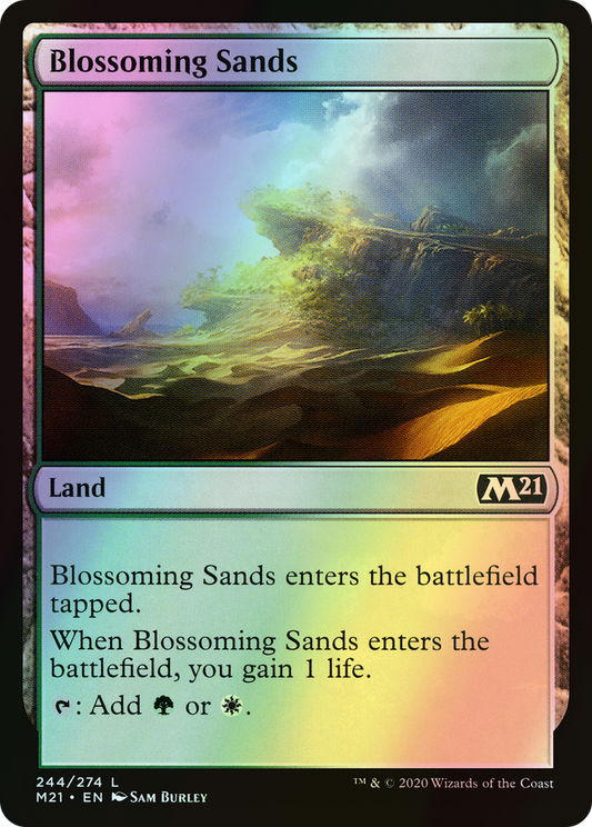 Blossoming Sands (M21) #244 [EN/F] s/o