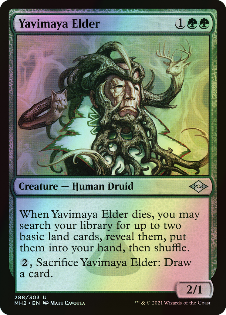 Yavimaya Elder (MH2) #288 [EN/F]
