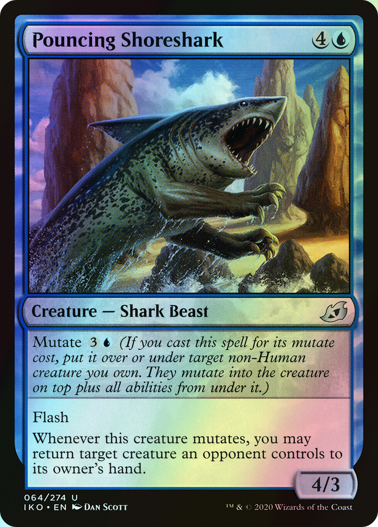 Pouncing Shoreshark (IKO) #64 [EN/F]