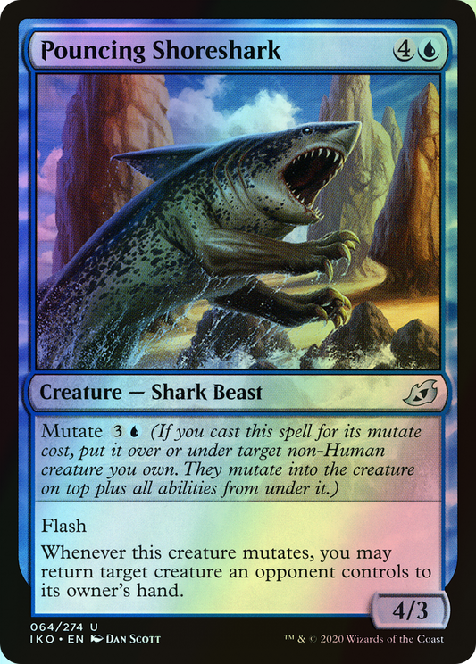 Pouncing Shoreshark (IKO) #64 [EN/F]