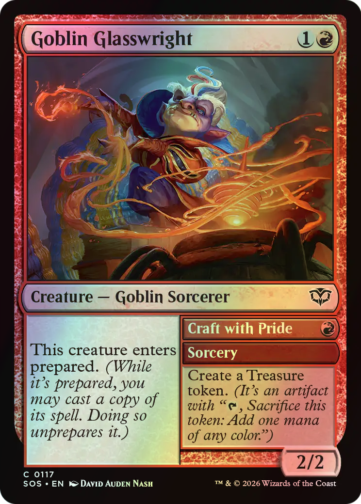 Goblin Glasswright // Craft with Pride (SOS) #117 [EN/F]