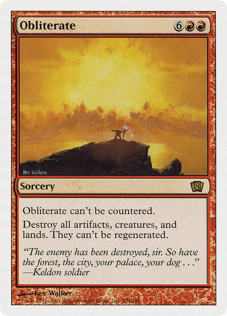 Obliterate (8ED) #204 [EN/N]