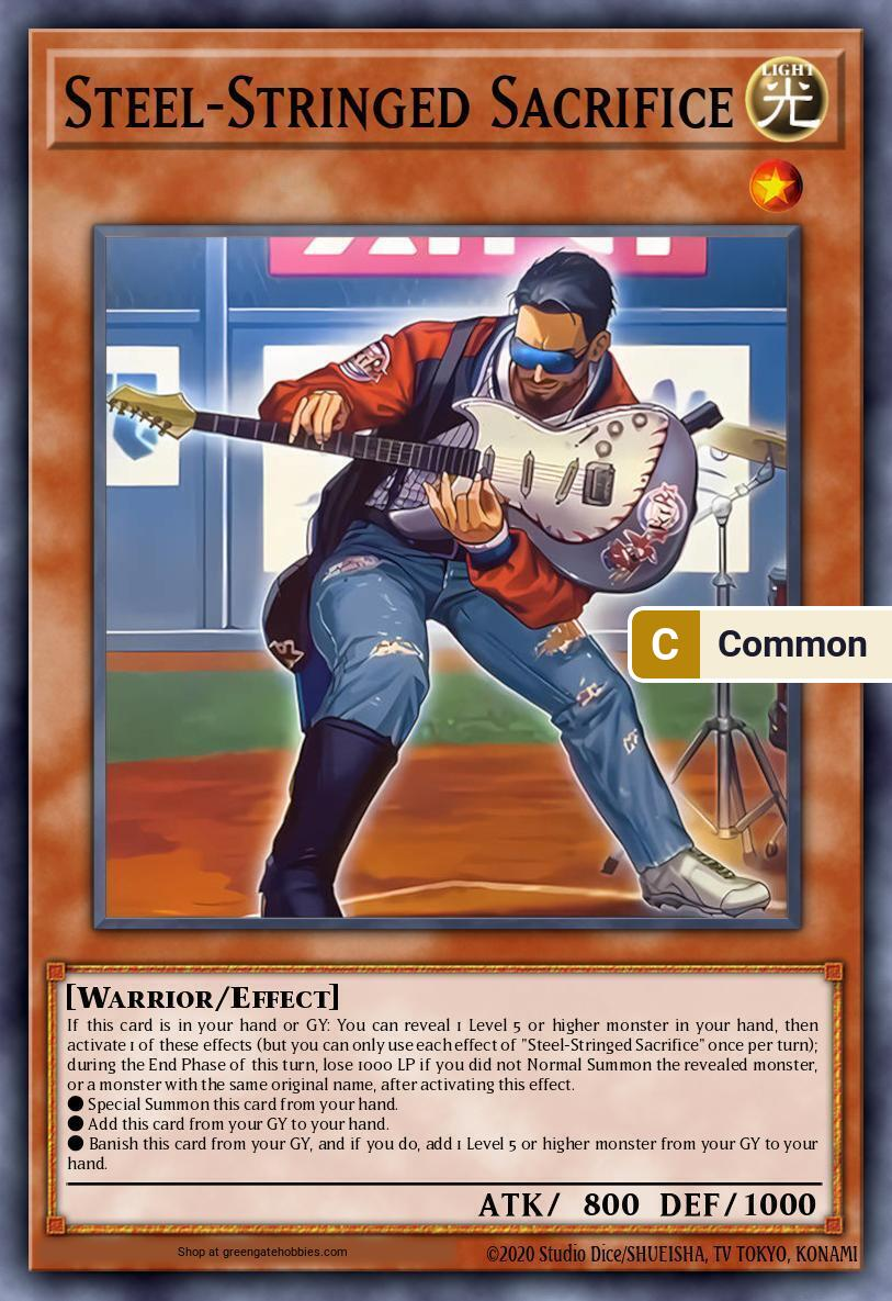 Steel-Stringed Sacrifice (BPRO-AE) #BPRO-AE102 [EN/C]