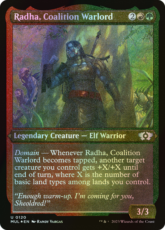 Radha, Coalition Warlord (MUL) #120 [EN/E]