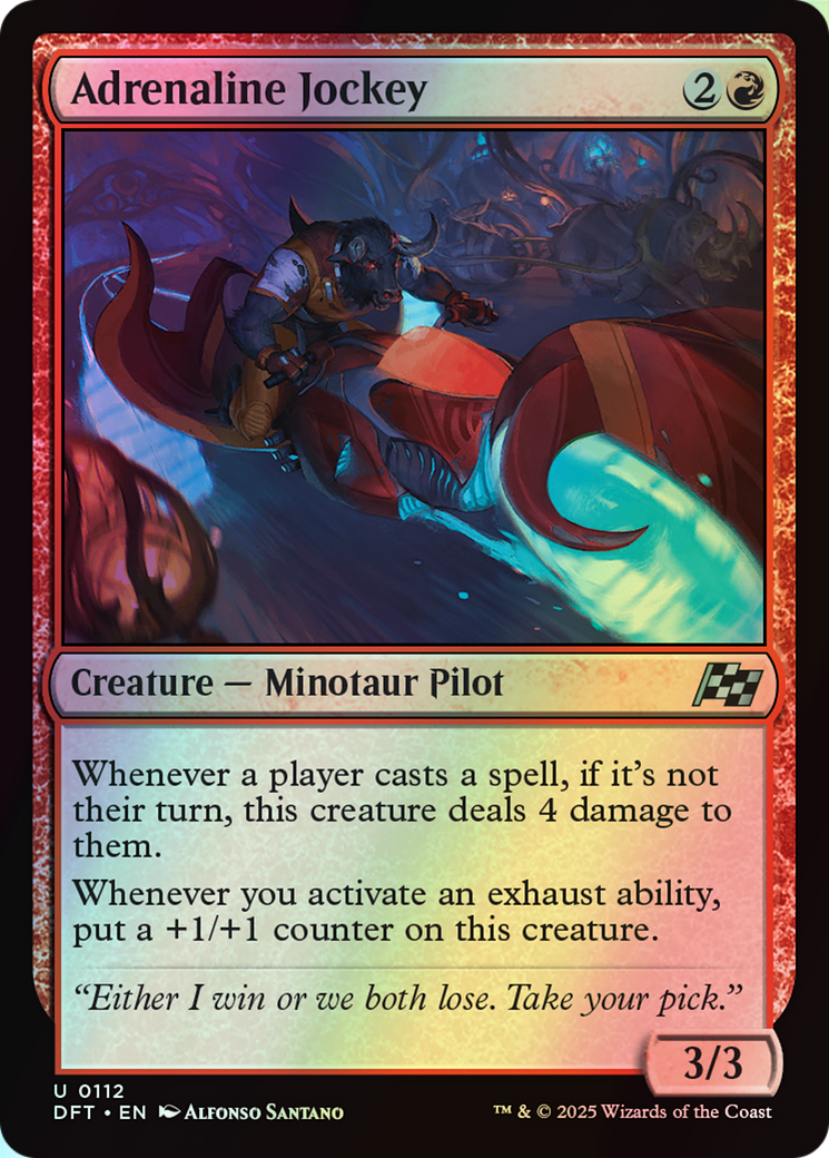 Adrenaline Jockey (DFT) #112 [EN/F] s/o