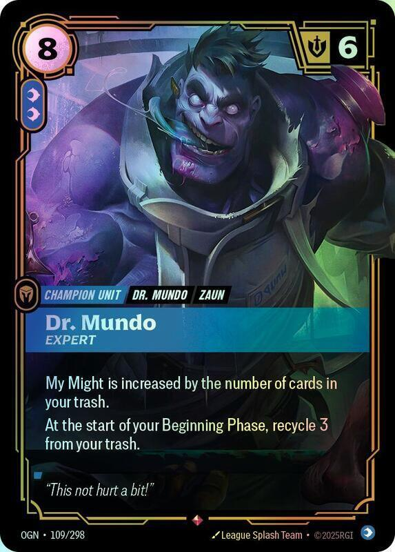 Dr. Mundo - Expert (OGN) #109 [EN/F] s/o
