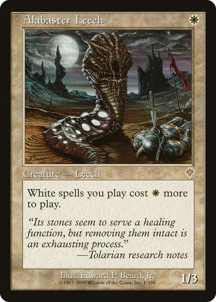 Alabaster Leech (INV) #1 [EN/N]