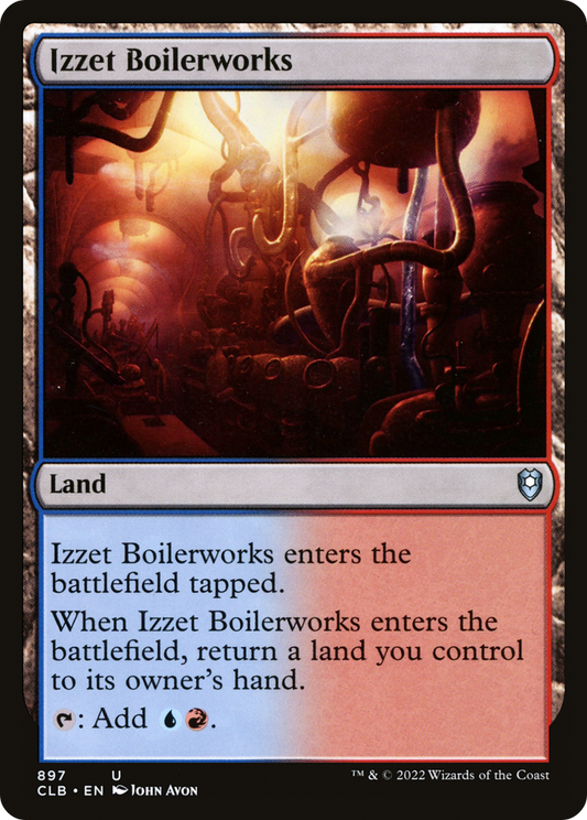 Izzet Boilerworks (CLB) #897 [EN/N] s/o