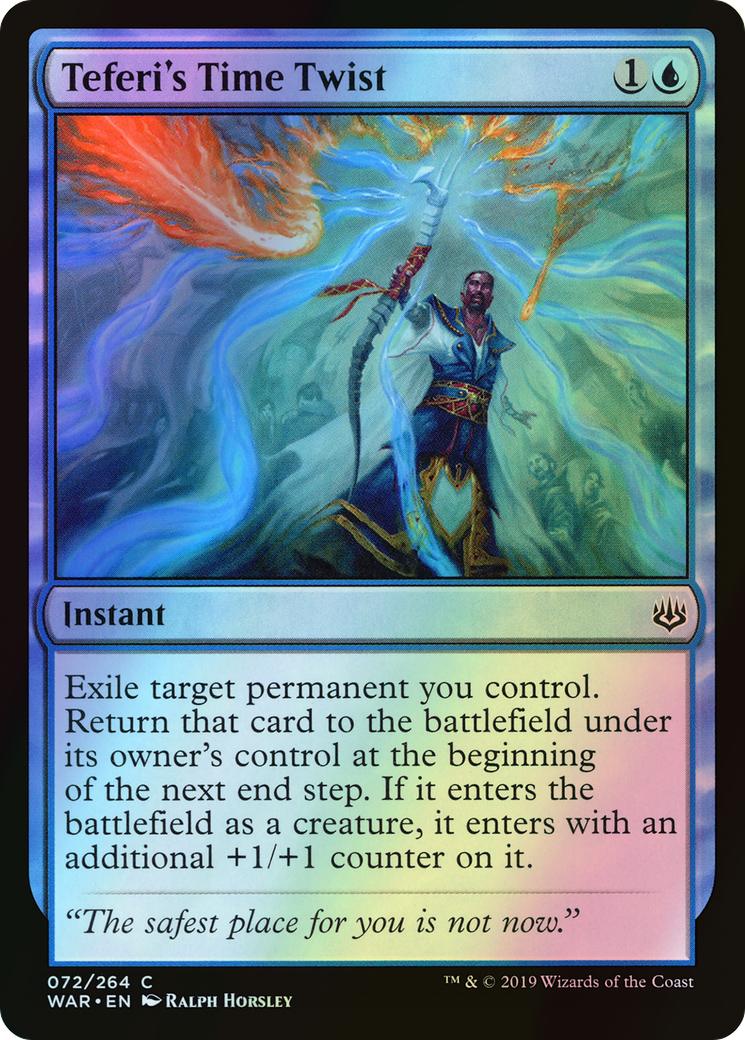 Teferi's Time Twist (WAR) #72 [EN/F] s/o