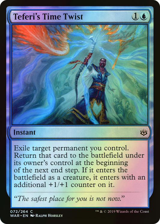 Teferi's Time Twist (WAR) #72 [EN/F]