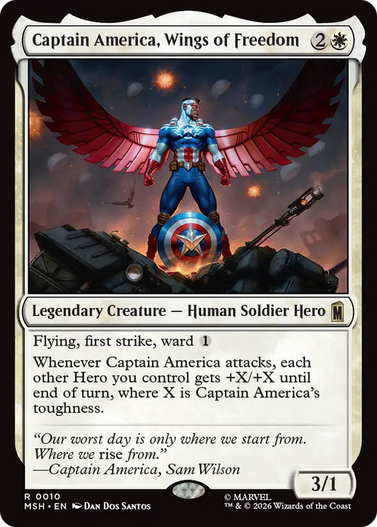 Captain America, Wings of Freedom (MSH) #10 [EN/N]