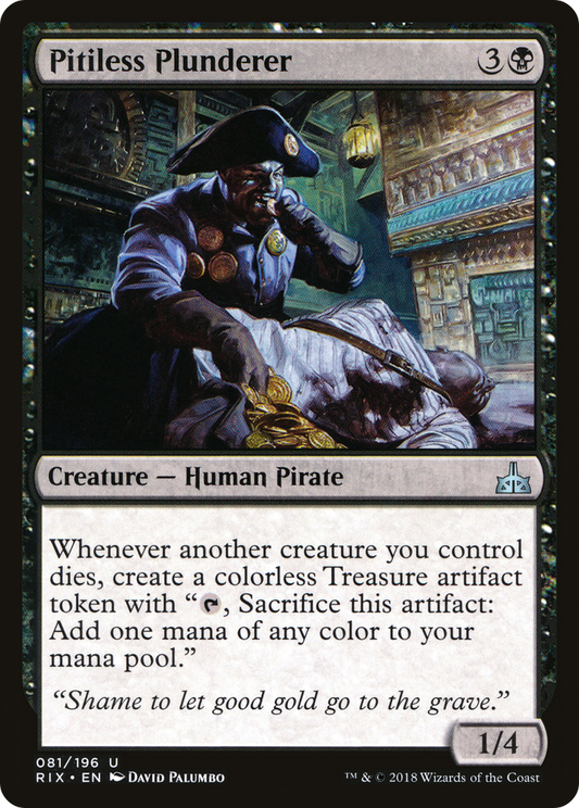 Pitiless Plunderer (RIX) #81 [EN/N] s/o