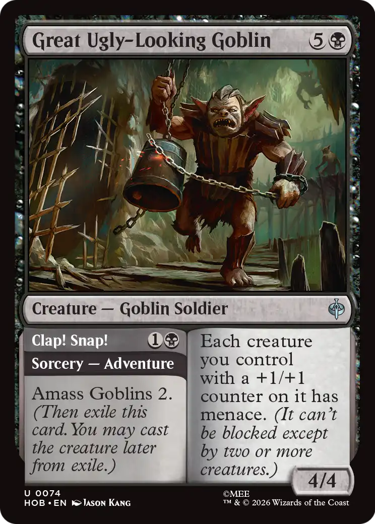 Great Ugly-Looking Goblin // Clap! Snap! (HOB) #74 [EN/N]