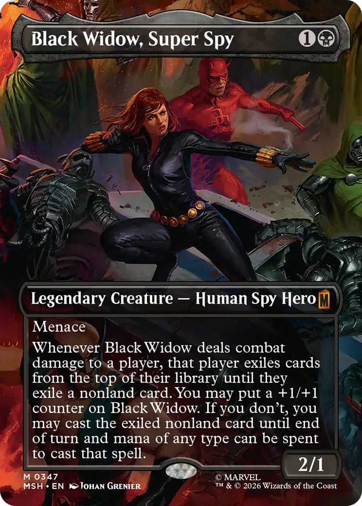 Black Widow, Super Spy (MSH) #347 [EN/N]