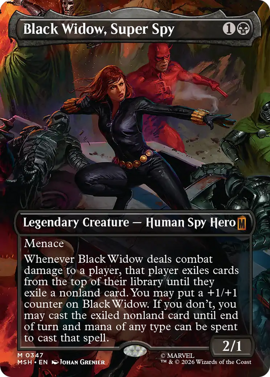 Black Widow, Super Spy (MSH) #347 [EN/N]