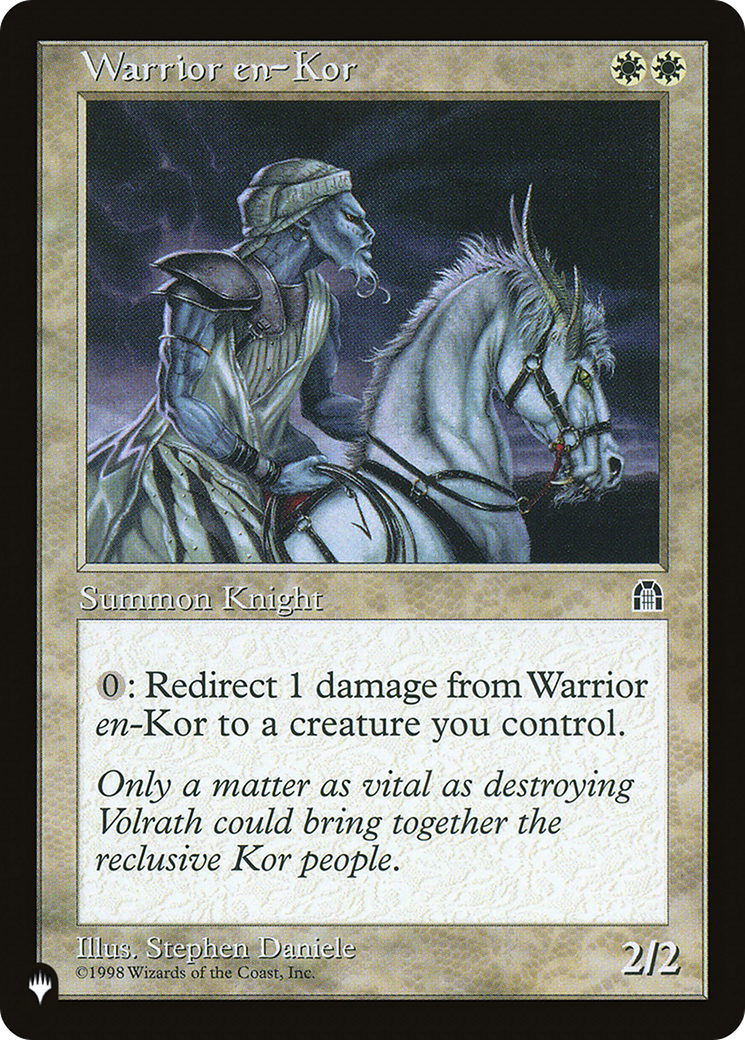 Warrior en-Kor (PLST) #STH-23 [EN/N]