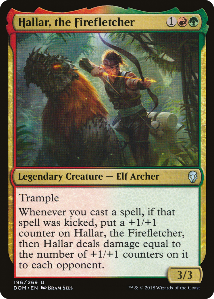Hallar, the Firefletcher (DOM) #196 [EN/N]