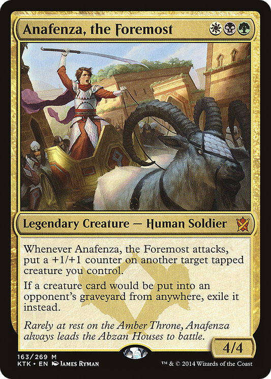 Anafenza, the Foremost (KTK) #163 [EN/N]