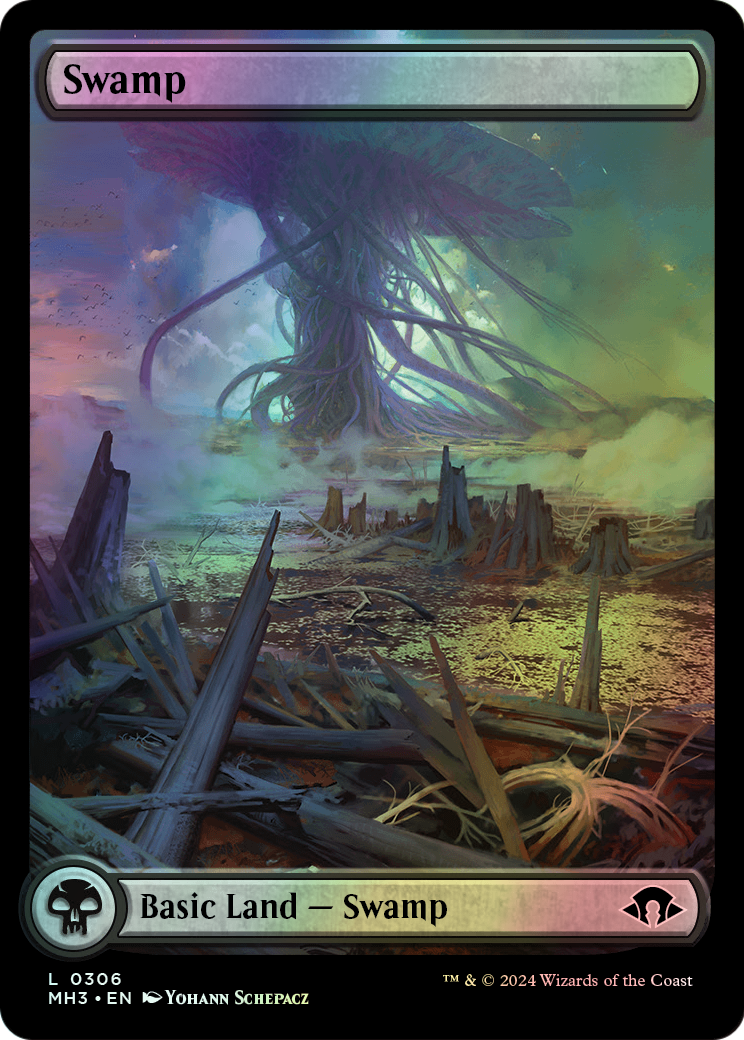 Swamp (MH3) #306 [EN/F] s/o