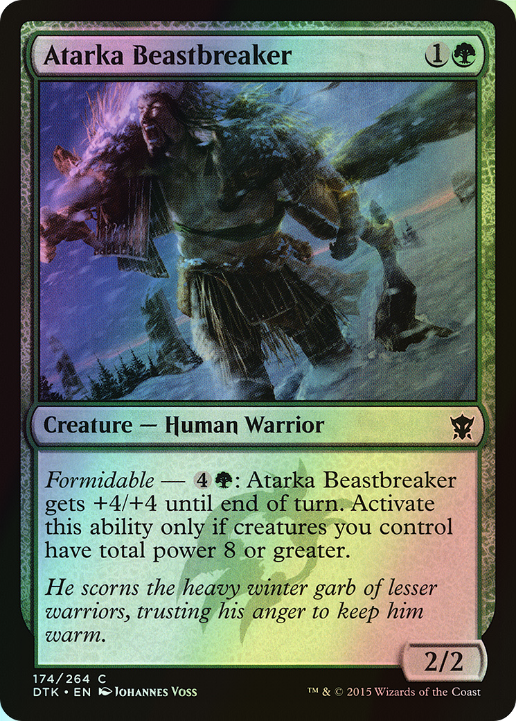 Atarka Beastbreaker (DTK) #174 [EN/F]