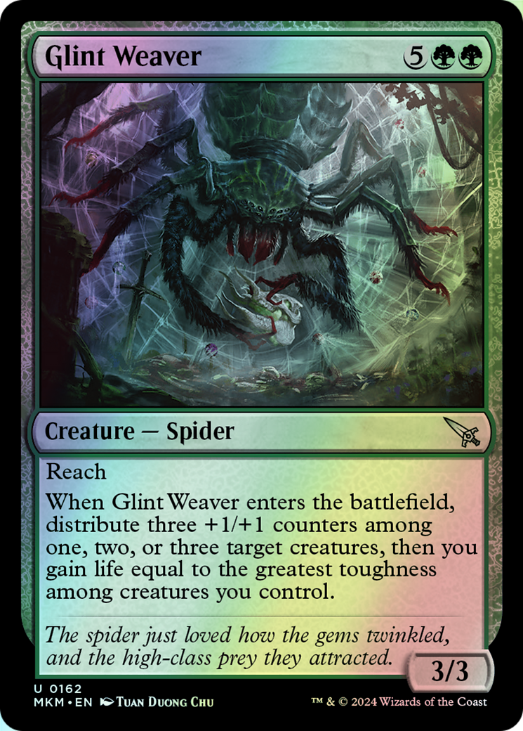 Glint Weaver (MKM) #162 [EN/F]