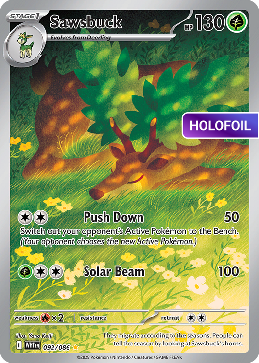 Sawsbuck - 092/086 (WHT) #092 [EN/H]