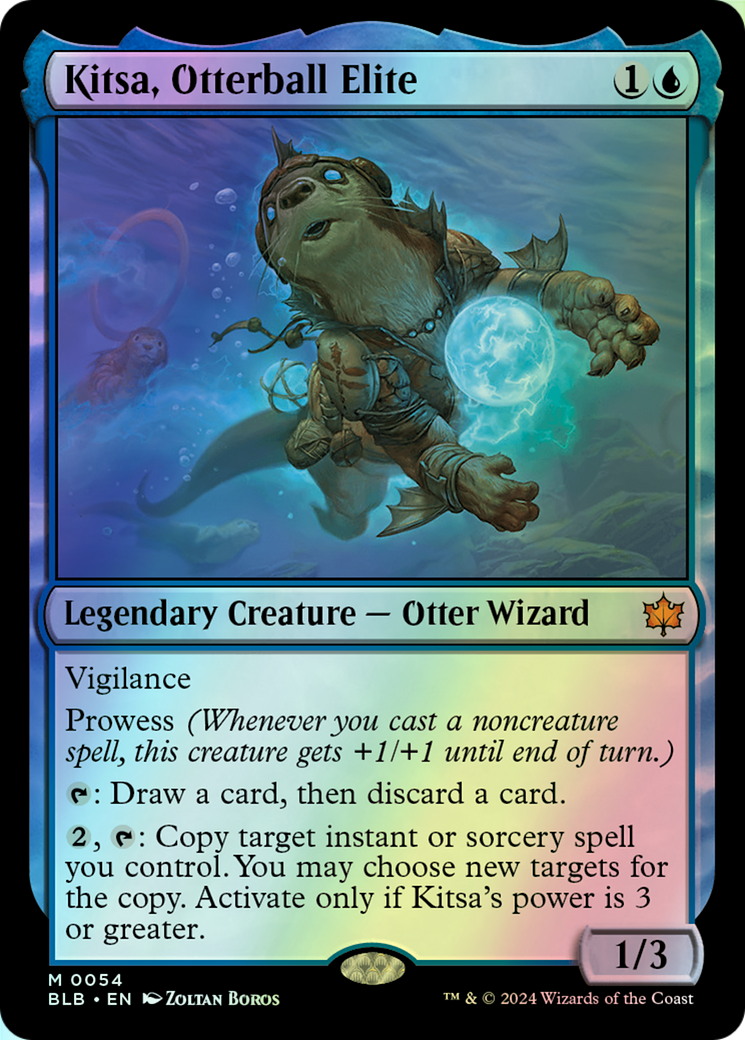 Kitsa, Otterball Elite (BLB) #54 [EN/F] s/o