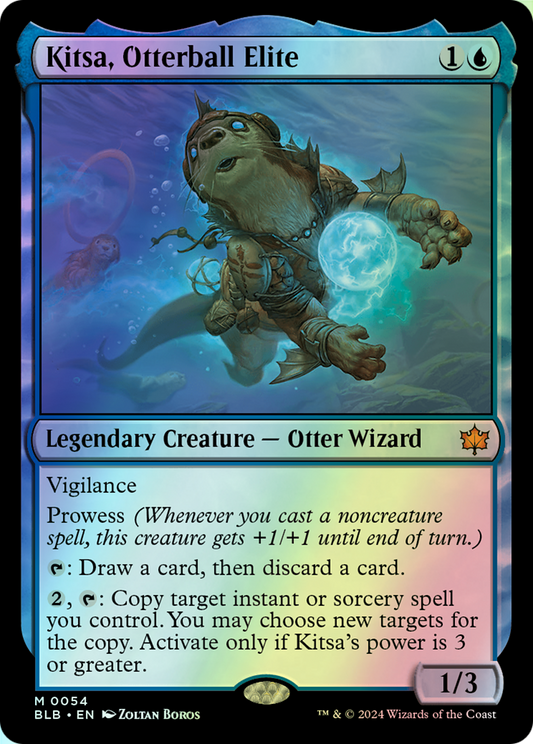 Kitsa, Otterball Elite (BLB) #54 [EN/F] s/o