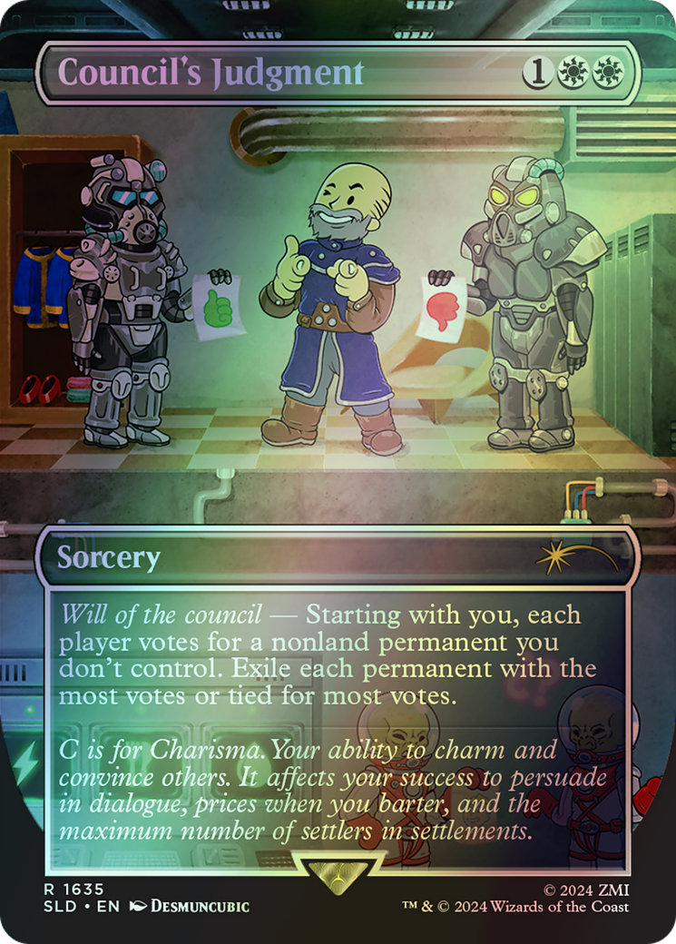 Council's Judgment - Rainbow Foil (SLD) #1635★ [EN/F]