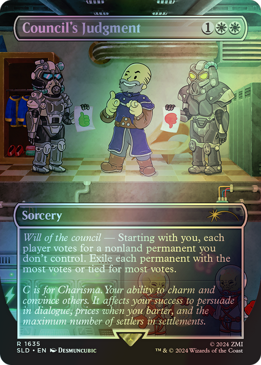 Council's Judgment - Rainbow Foil (SLD) #1635★ [EN/F]