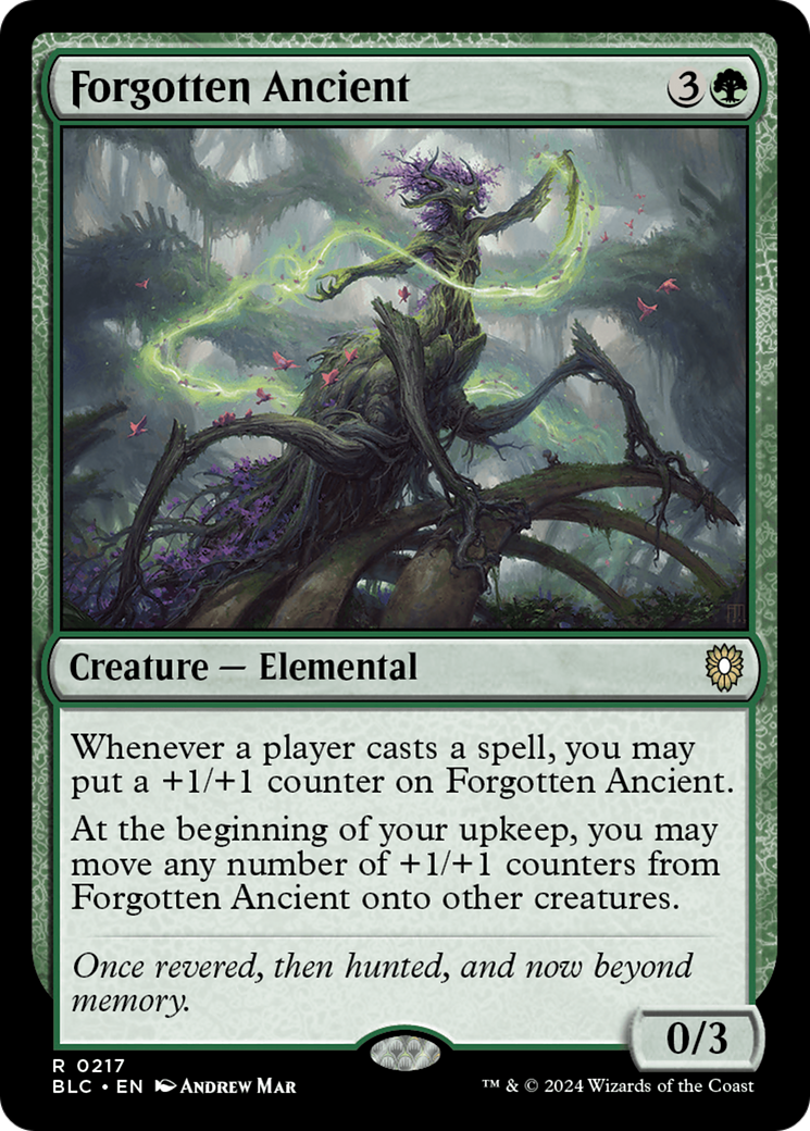 Forgotten Ancient (BLC) #217 [EN/N] s/o