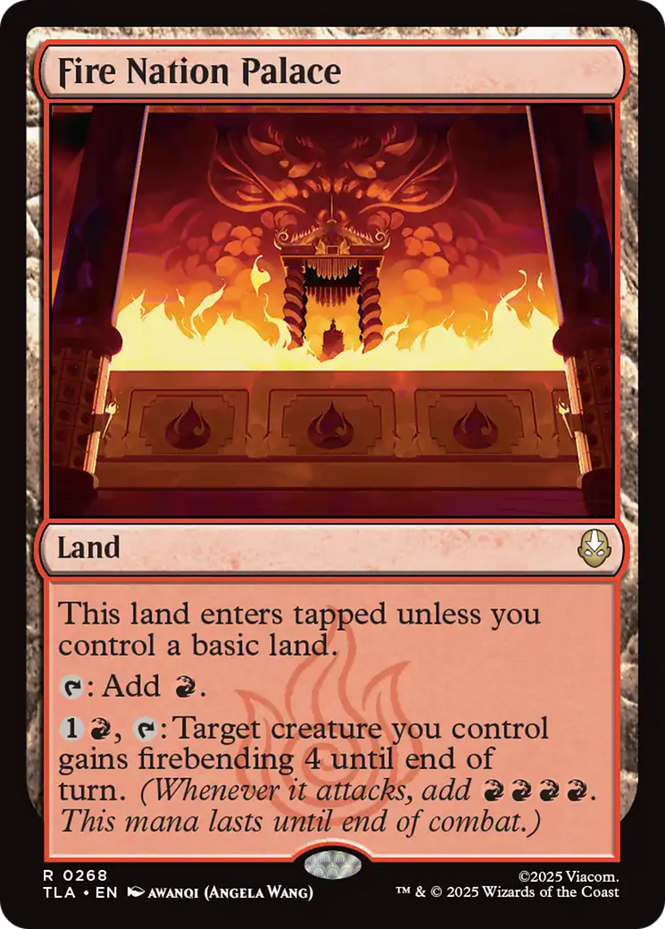 Fire Nation Palace (TLA) #268 [EN/N] s/o