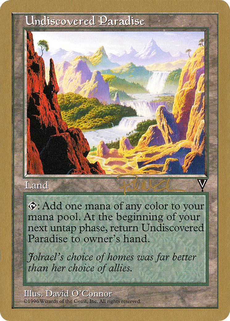 Undiscovered Paradise (WC97) #pm167 [EN/N]