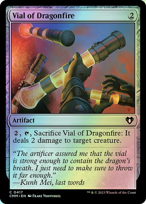 Vial of Dragonfire (CMM) #417 [EN/F]