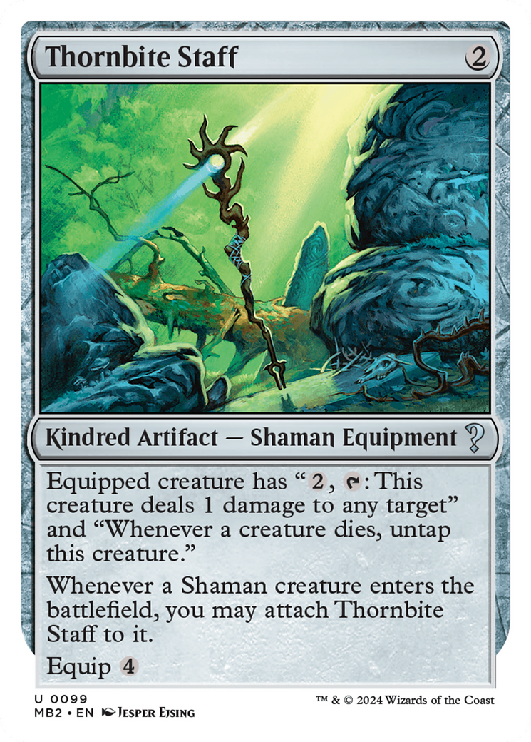 Thornbite Staff (MB2) #99 [EN/N]