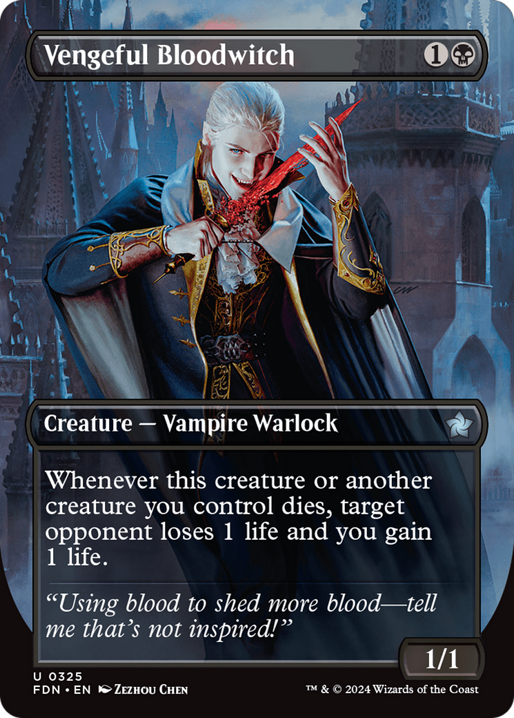 Vengeful Bloodwitch (FDN) #325 [EN/N] s/o