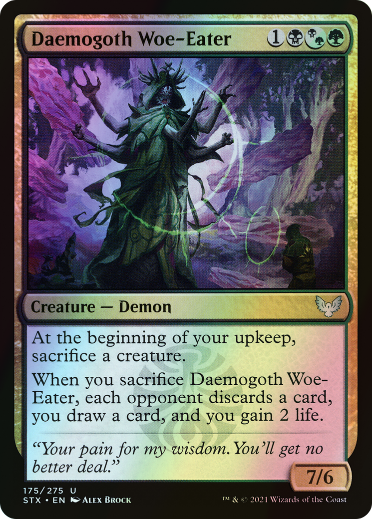 Daemogoth Woe-Eater (STX) #175 [EN/F] s/o