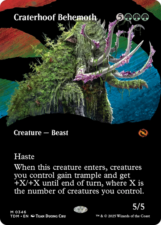 Craterhoof Behemoth (TDM) #346 [EN/N]