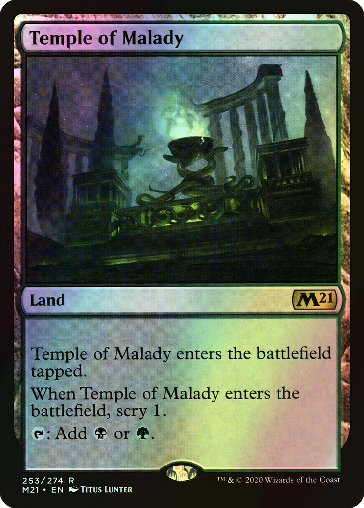Temple of Malady (M21) #253 [EN/F]