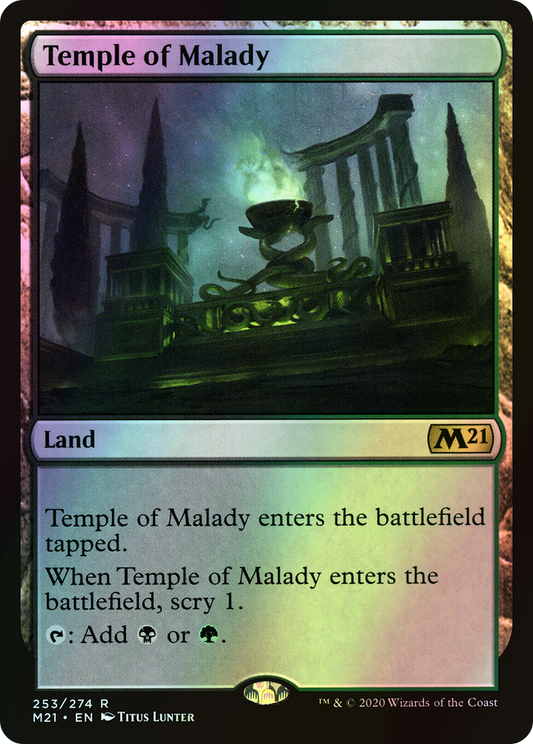 Temple of Malady (M21) #253 [EN/F]