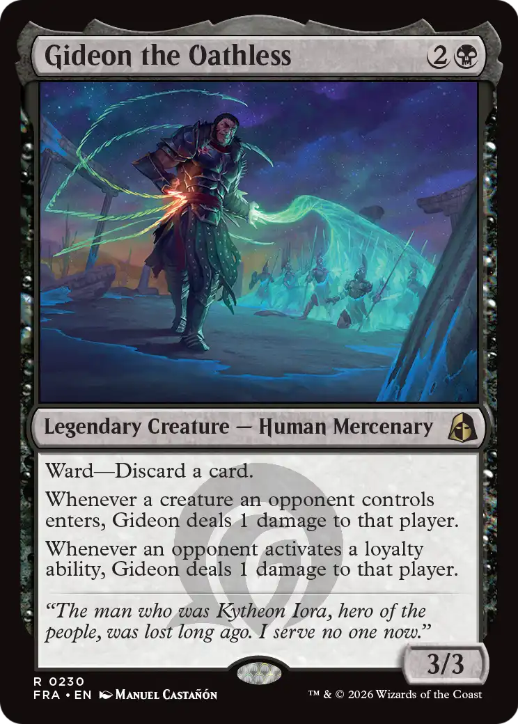 Gideon the Oathless (FRA) #230 [EN/N]