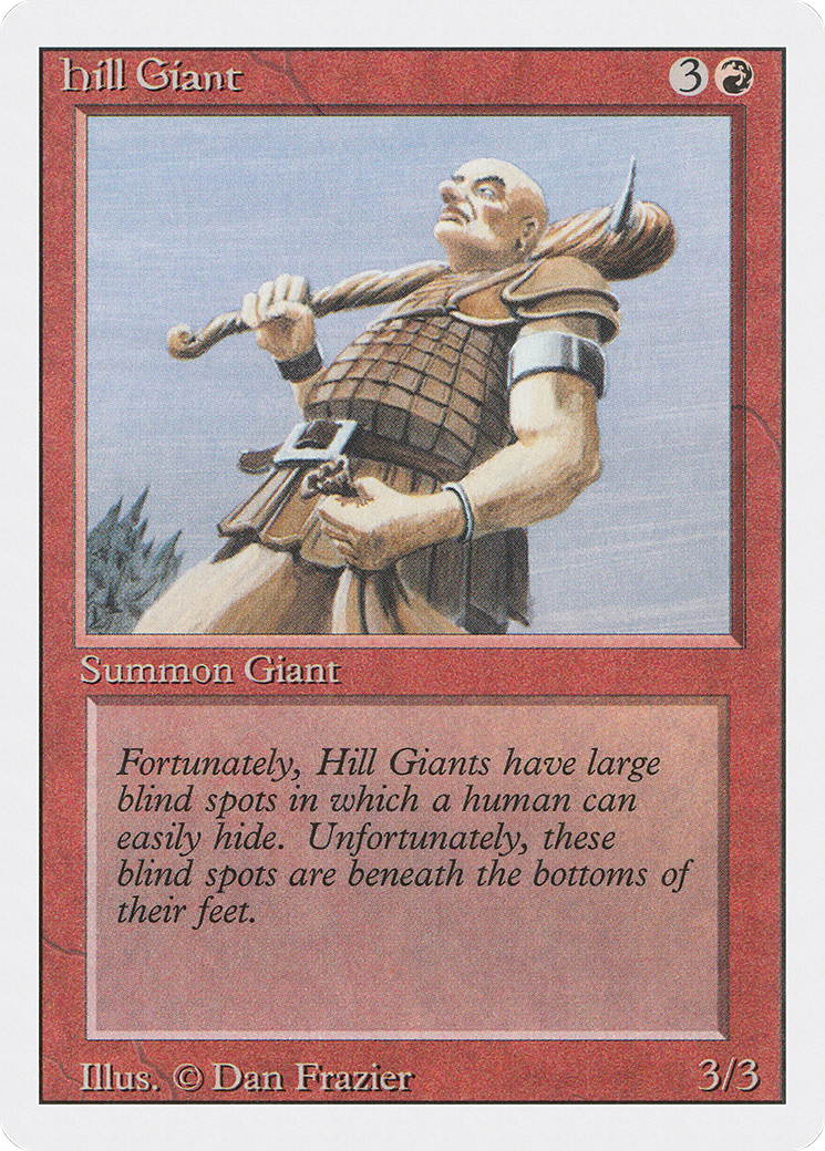 Hill Giant (3ED) #158 [EN/N]