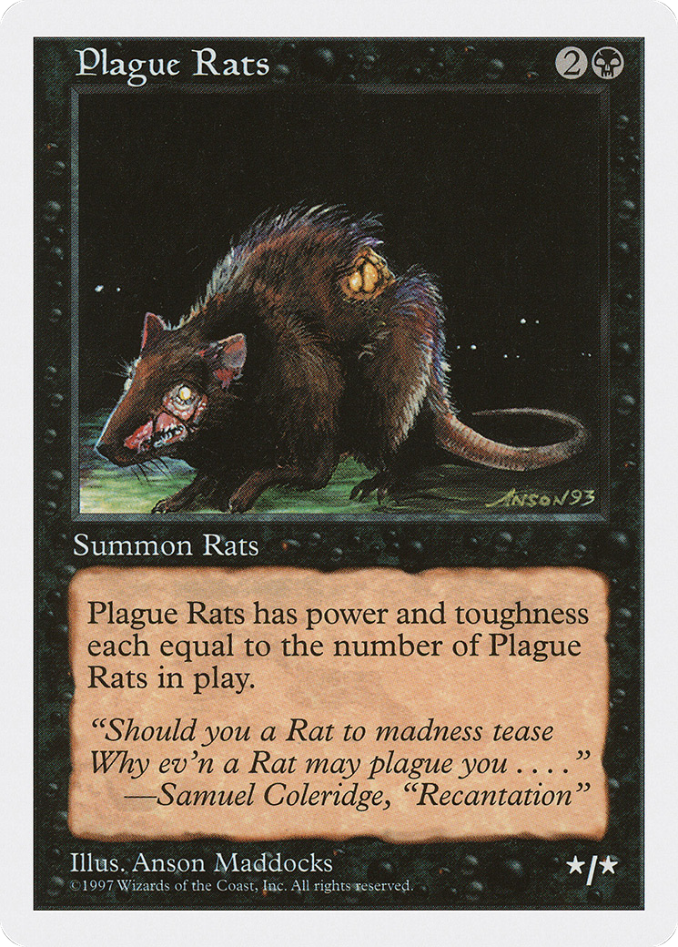 Plague Rats (5ED) #188 [EN/N]