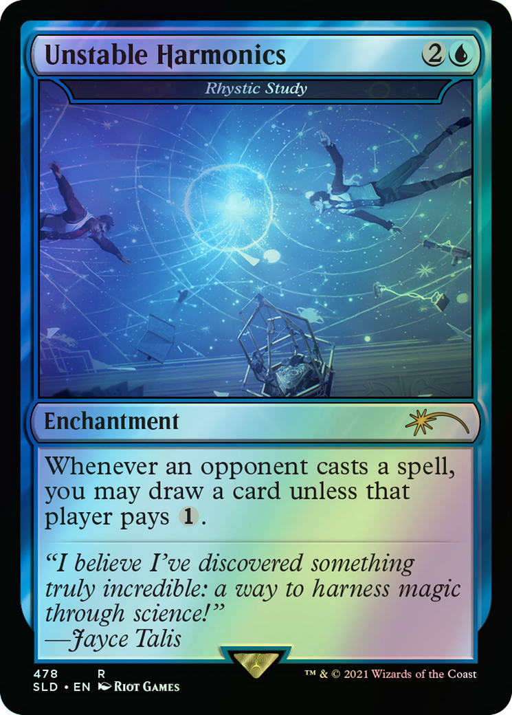 Rhystic Study (SLD) #478 [EN/F] s/o