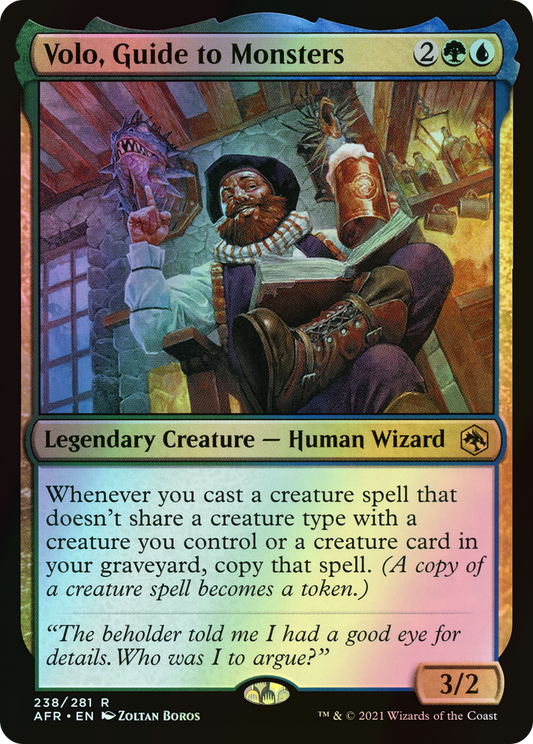 Volo, Guide to Monsters (AFR) #238 [EN/F] s/o