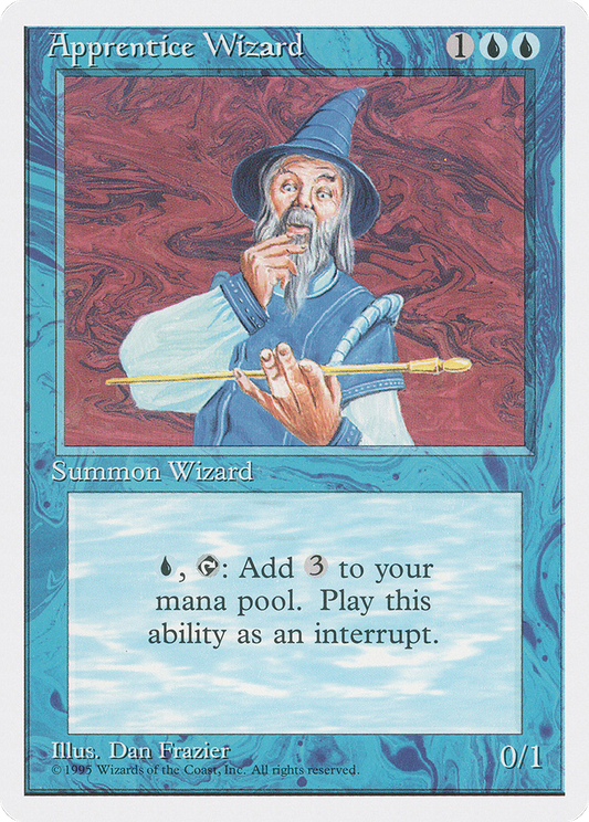 Apprentice Wizard (4ED) #61 [EN/N] s/o