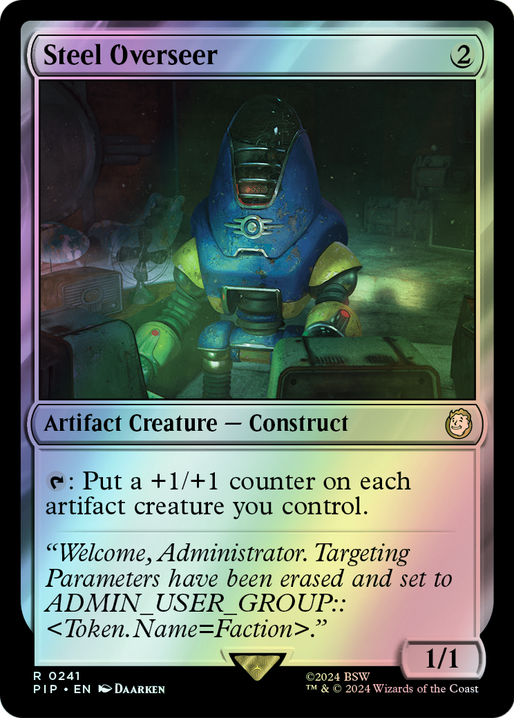 Steel Overseer (PIP) #241 [EN/F]